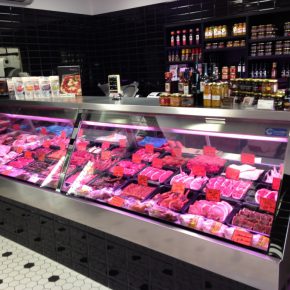 Meat display